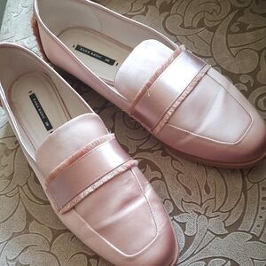 Zara Pink Women's Loafers